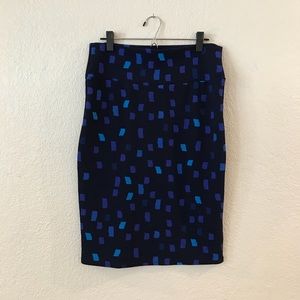 Lularoe L cassie blue confetti/ sprinkle
